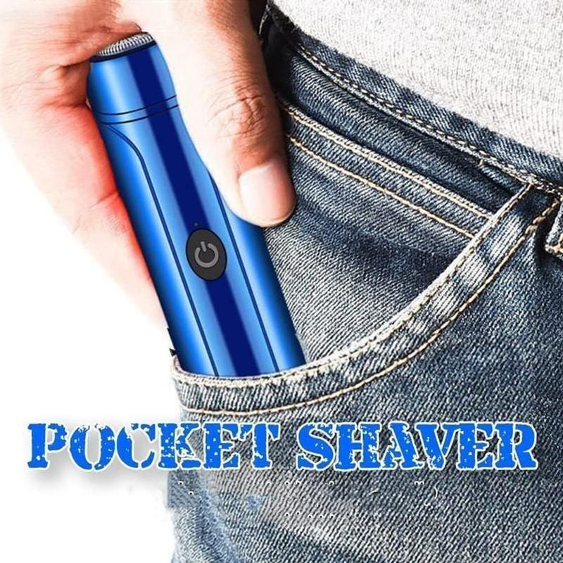 Mini Electric Shaver for Men Washable Small Portable Razor Rechargeable USB Car Charging Dry Wet Use Easy Carry